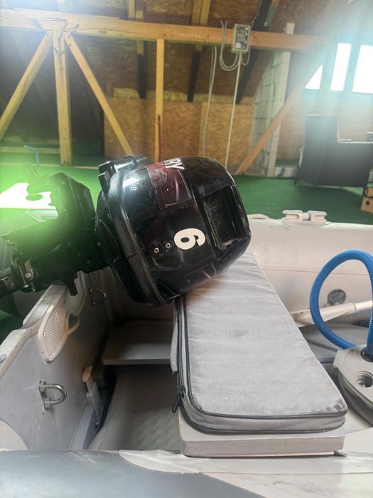Barca Dinghy290 cu motor Mercuri 6 cp