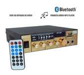 Amplificator receiver audio bluetooth USB telecomanda BT-158
