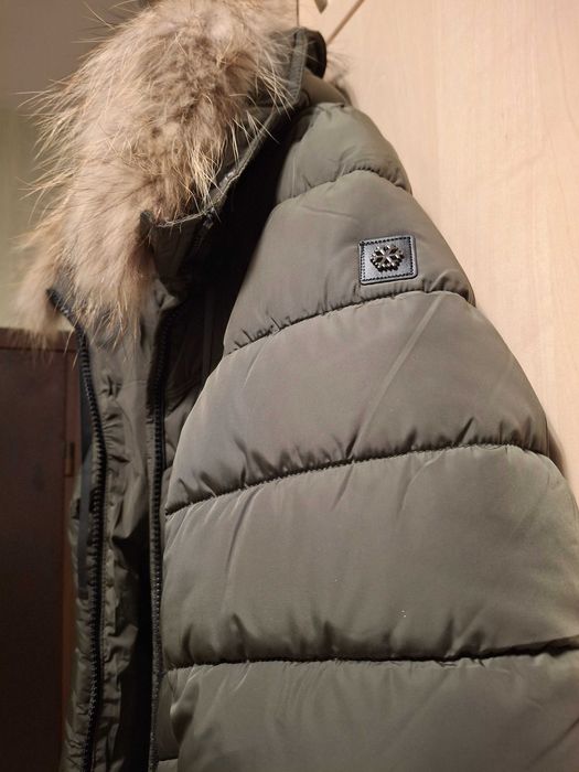 ново зимно топло яке с качулка