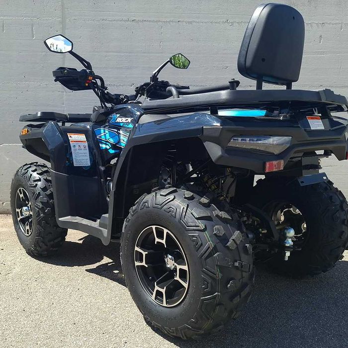 Atv 270CC NCX X-Rock T3B Inmatriculabil 4T benzina 10" negru/albastru