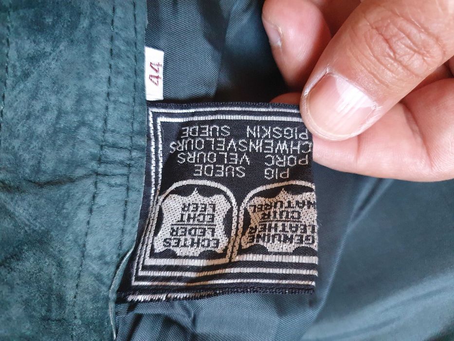 Pantaloni de piele SUBITO - Marimea 44 (Talie 83 cm)