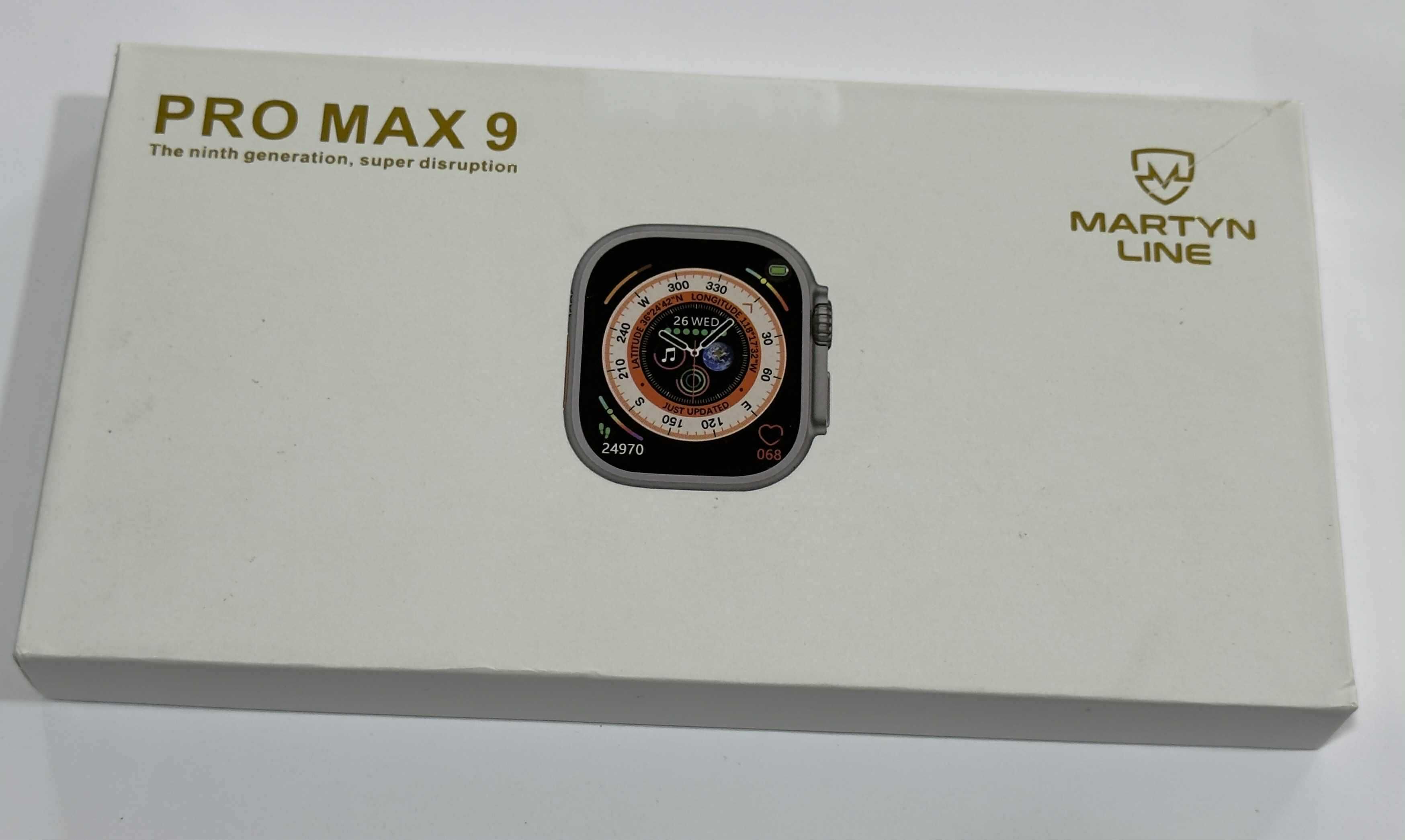Смарт часовник Martyn Line Pro Max 9 The Night Generation