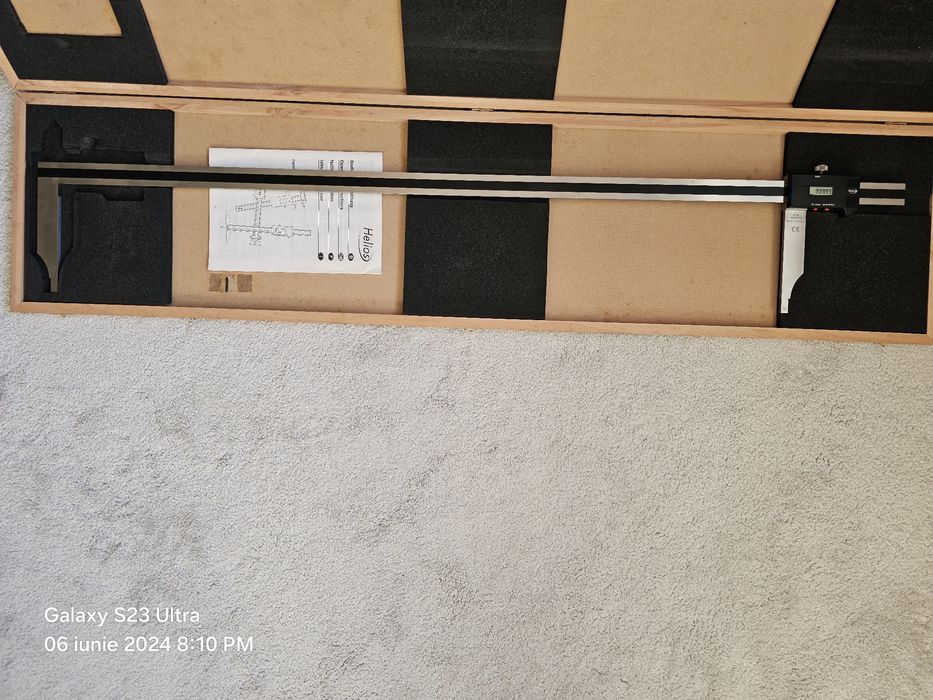 Subler profesional digital Helios -1000mm