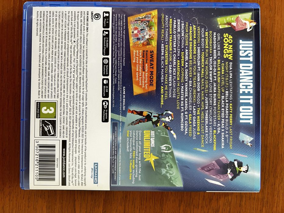Just dance 2022 ps5 playstation 5