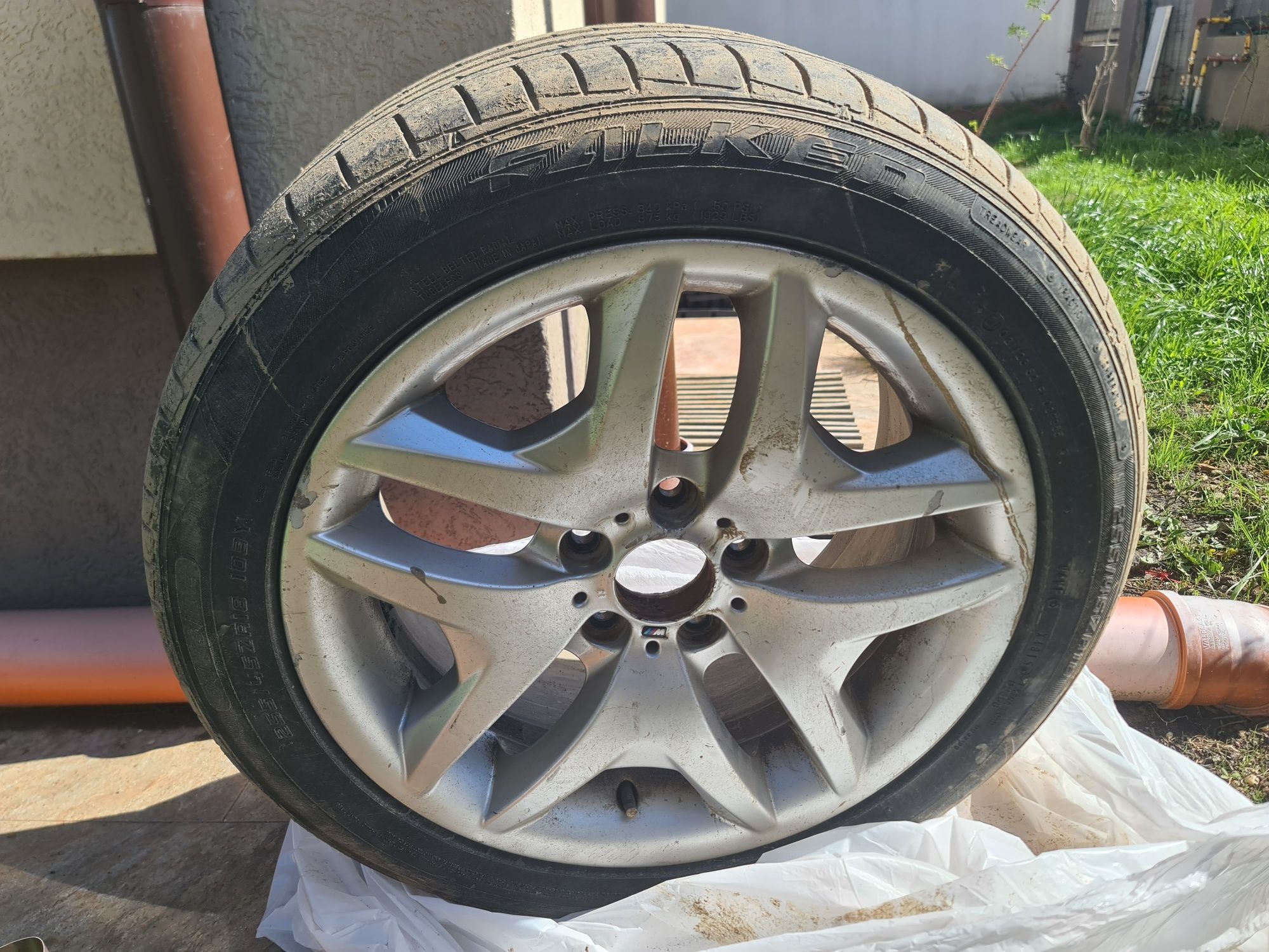 2x Jenti cu roti montate BMW X3 2007