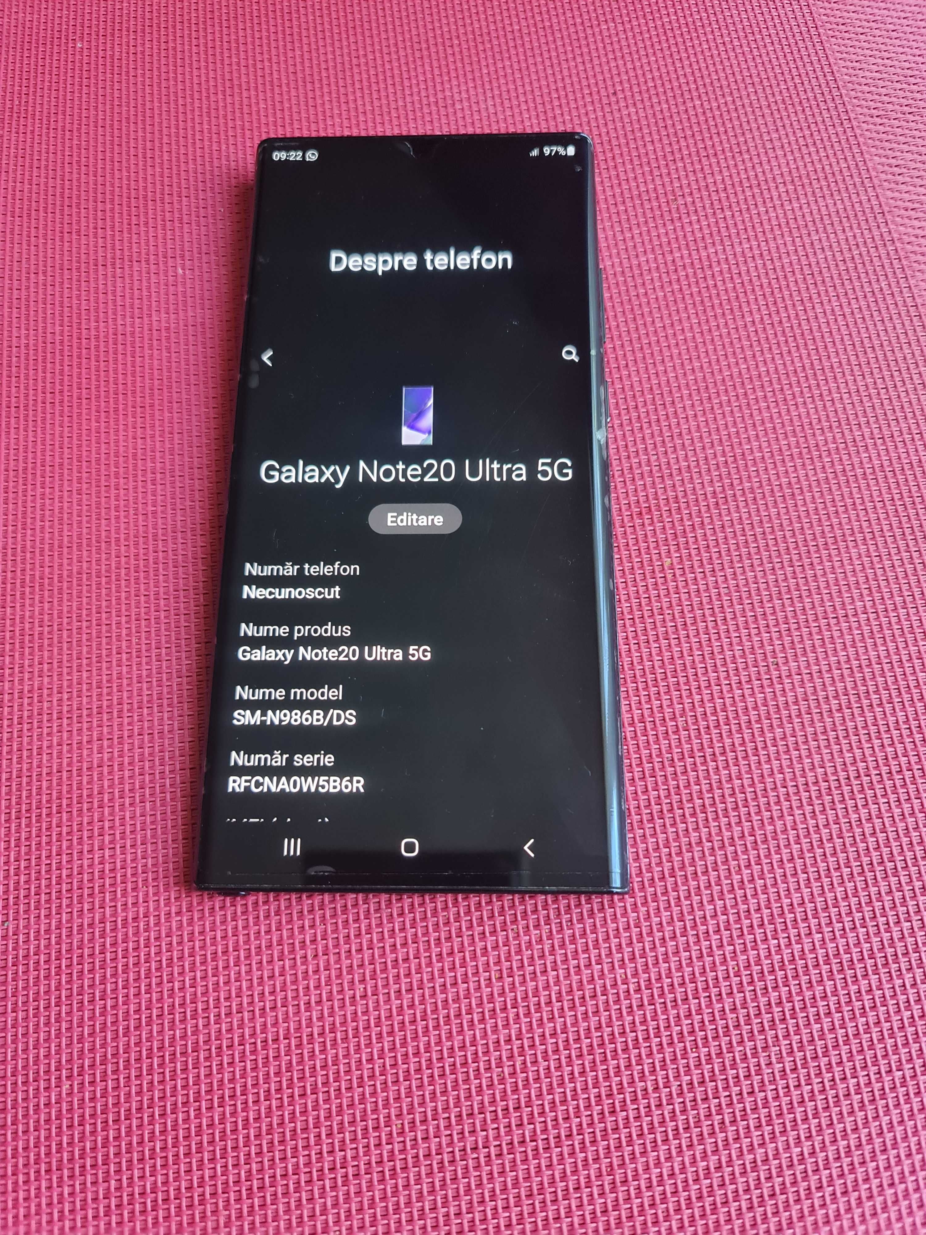 Samsung Note 20 ultra 5G