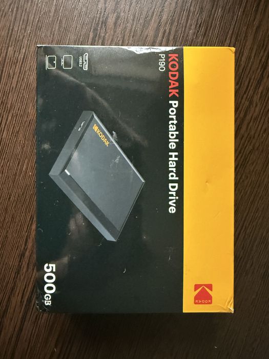 Продам внешний жёсткий диск KODAK 500 GB