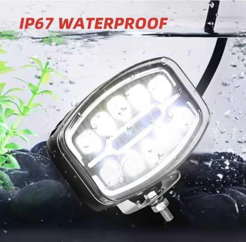 LED Диоден Халоген 180W за ролбар за Камиони Джипове Офроуд Боен Фар