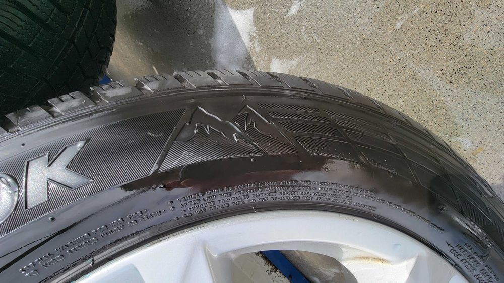 Roti cu anvelope de iarna Hankook. F30