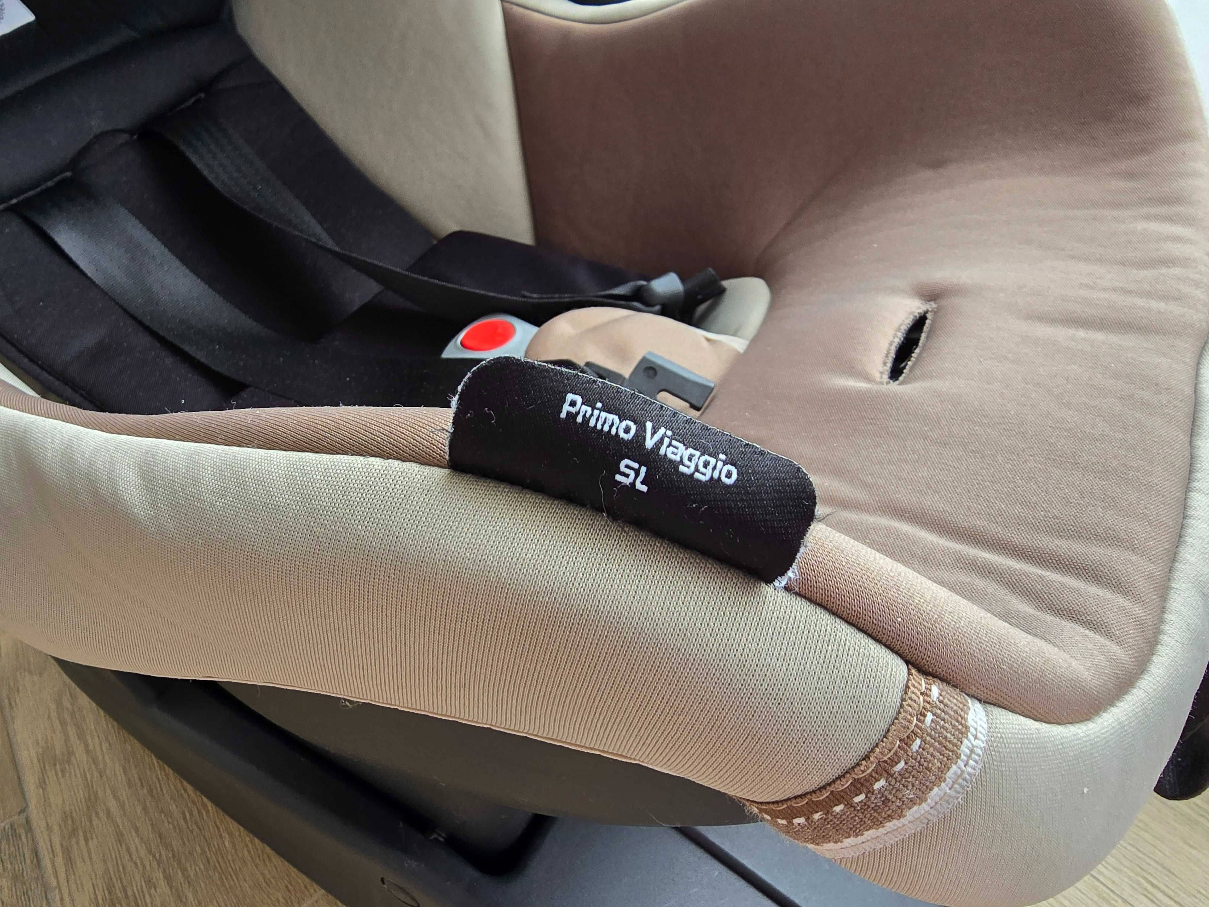 Столче за кола Peg Perego Primo Viaggio SL - бежов цвят