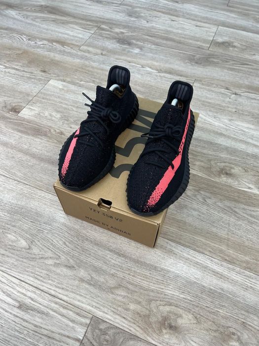 Yeezy boost v2 CORE BLACK RED ORIGINALI 100%