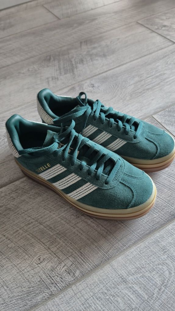 Pantofi sport ADIDAS GAZELLE BOLD W verzi dama, marimea 35 1/2
