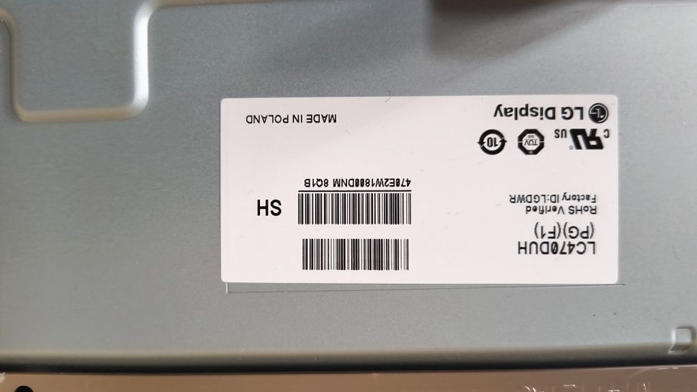 За части 3D Телевизор LG 47LB679V