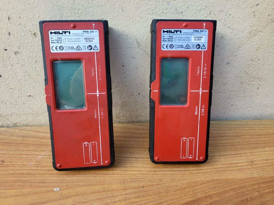 Receptor laser Hilti  PRA 20  - 2024