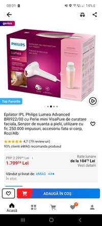 Epilator IPL Philips