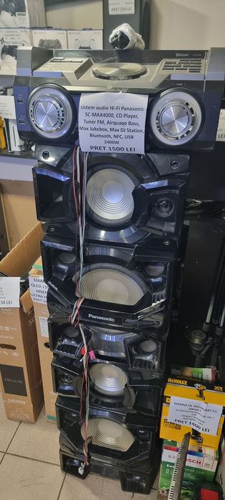Hope Amanet P6 Sistem Audio Panasonic Max 4000