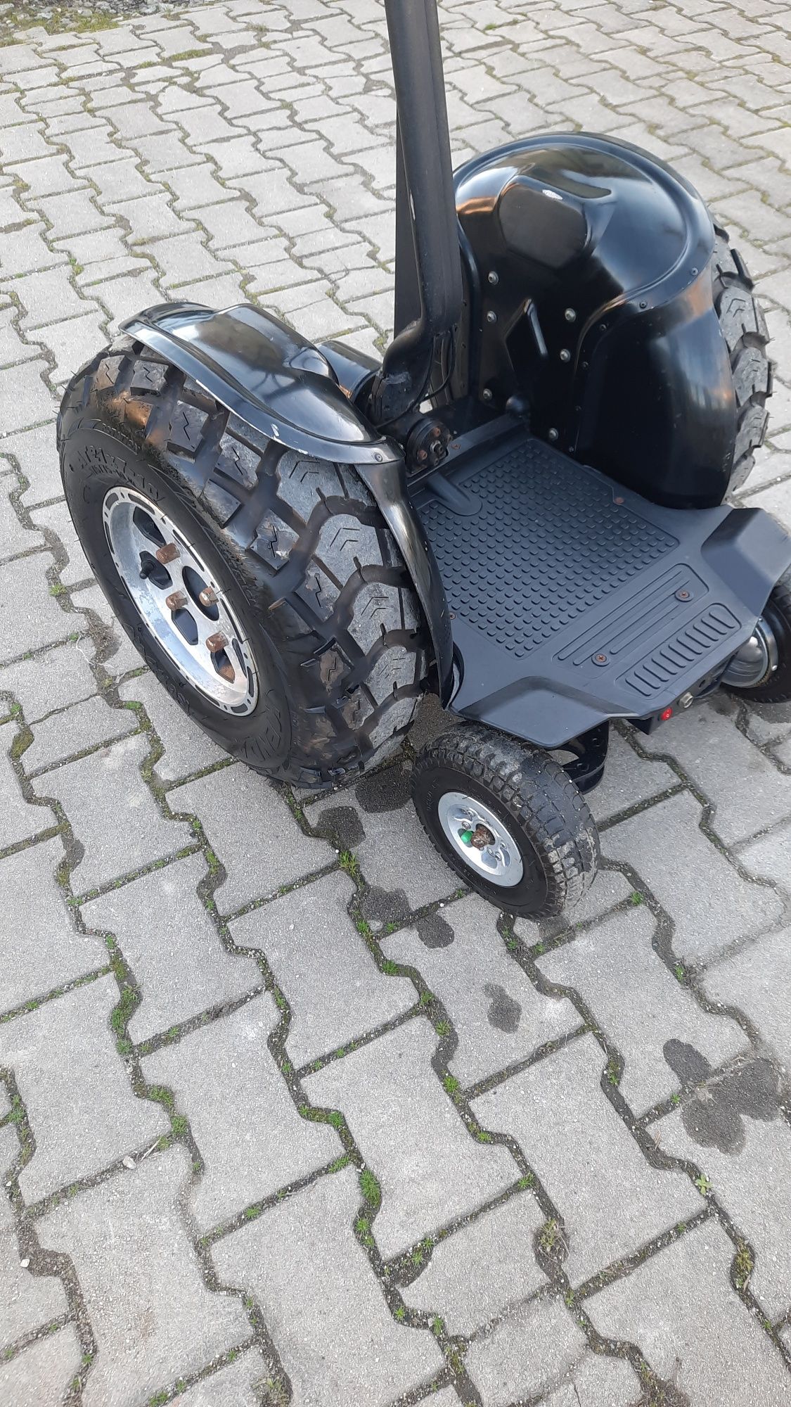 Schimb segway 4roti cu remorca 750kg