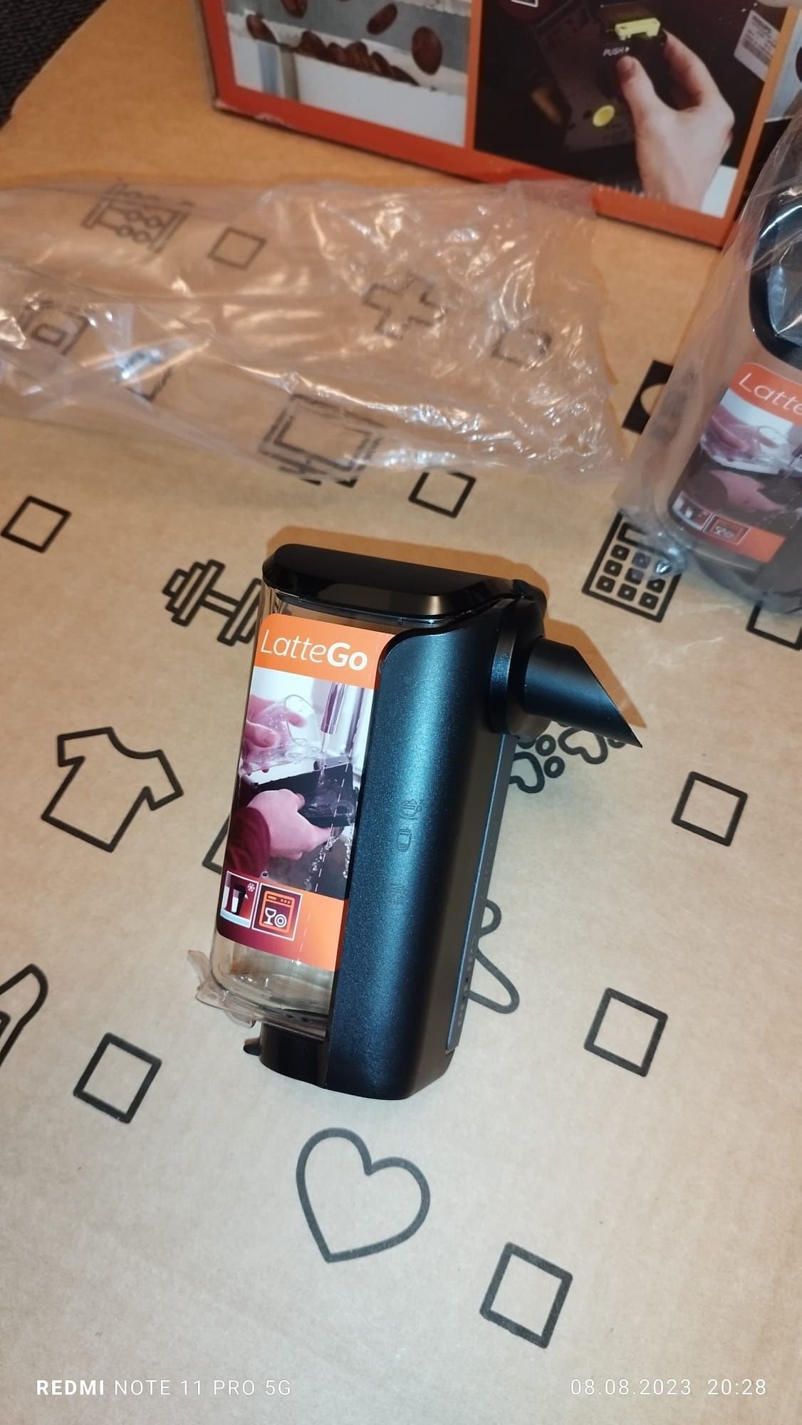 Carafa de lapte Philips latte go nou
