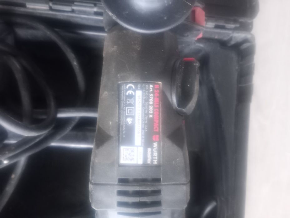 Vând bormașină WURTH  MASTER de 750W 1250 rotați pe minunt