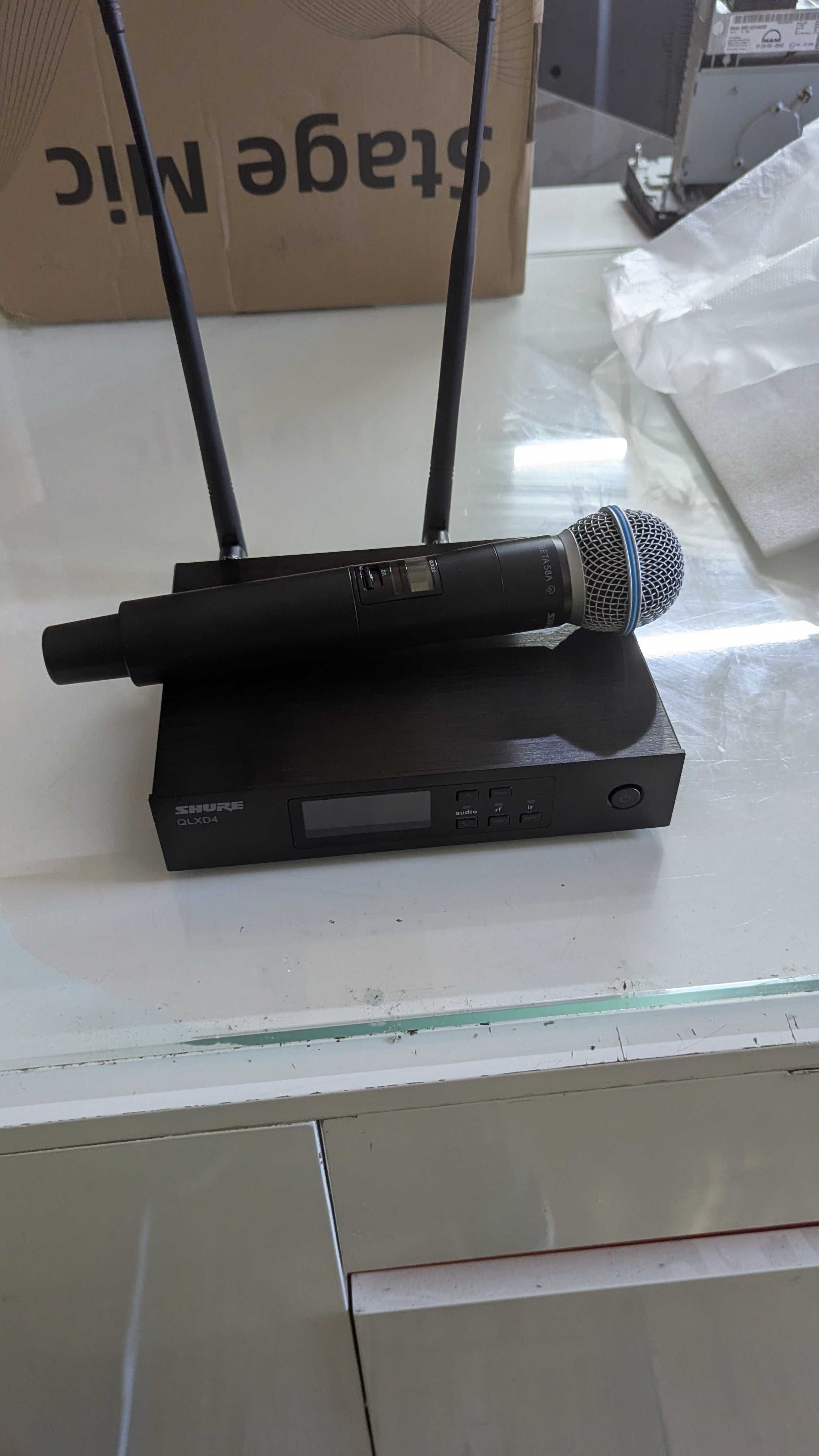 SHURE QLXD4 Бета 58а