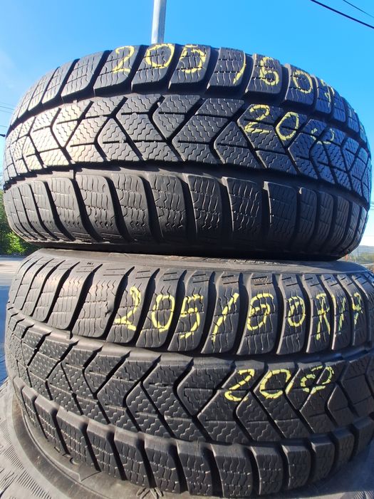 2 anvelope iarna 205/60r16 Pirelli Montaj Gratuit