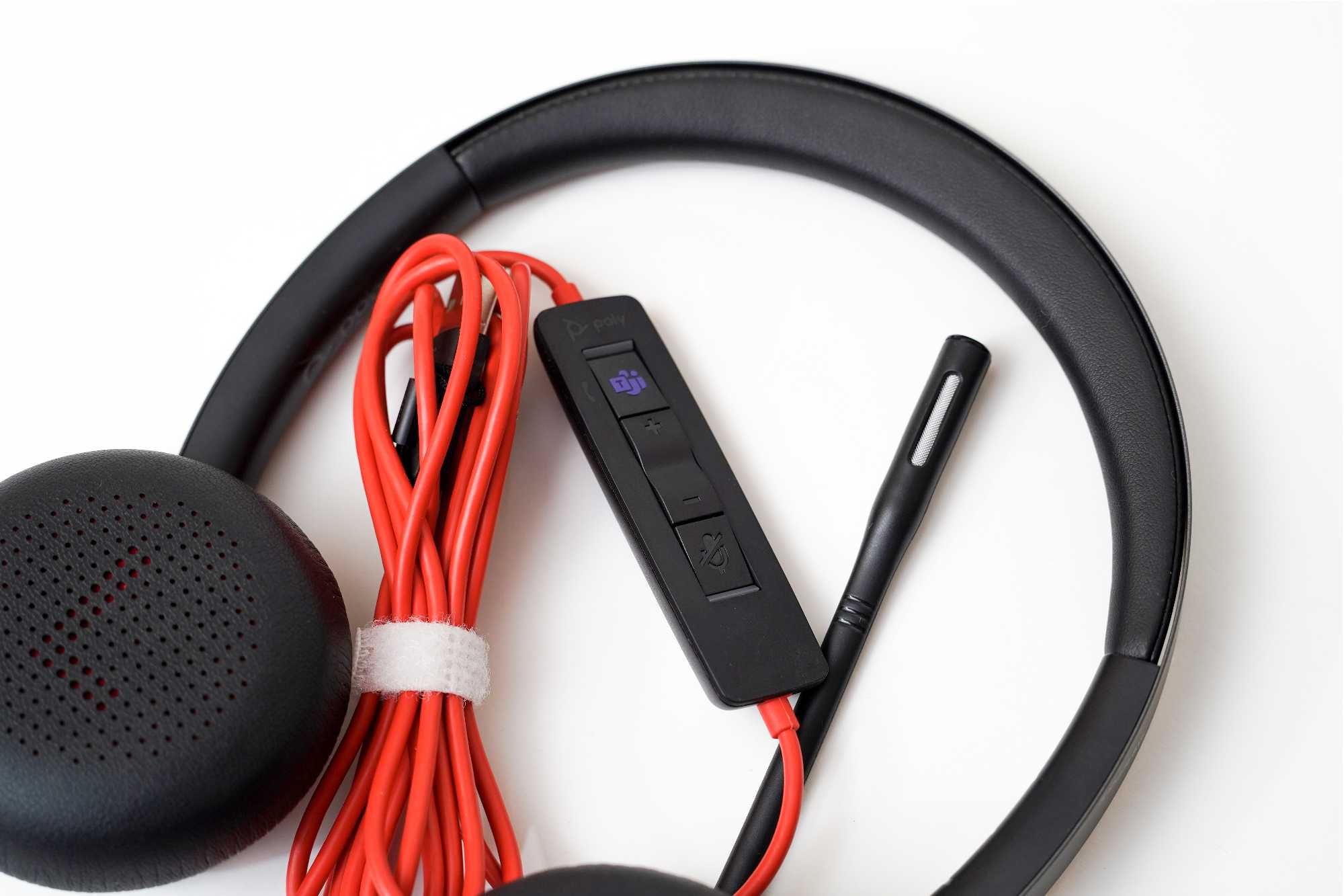 Poly Blackwire 8225 USB-C – Професионални слушалки с ANC и микрофон