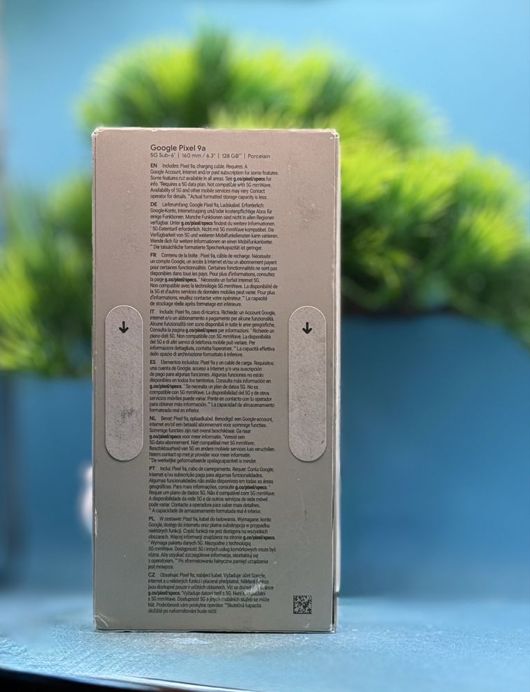 НОВ!!! Google Pixel 9a, 128GB, 8GB RAM, 5G, Porcelain