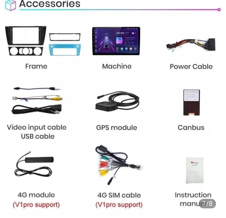 OFERTĂ! Navigatie Android Display 9'' BMW E90 E91 E92 E93