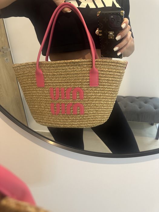 Geanta de plaja miu miu