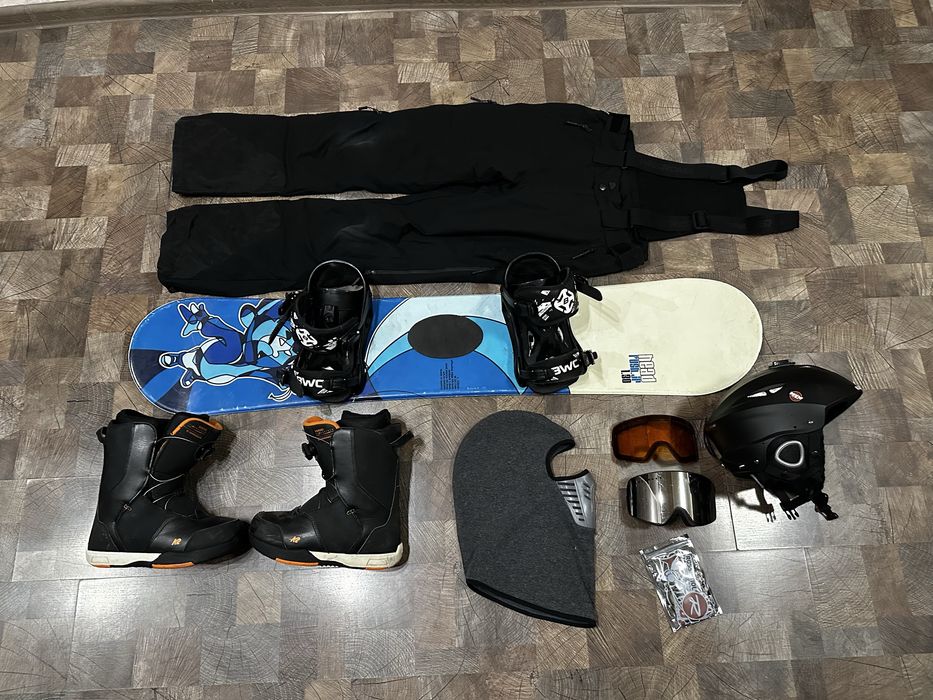 Полный комплект для сноуборда - бери и катайся !