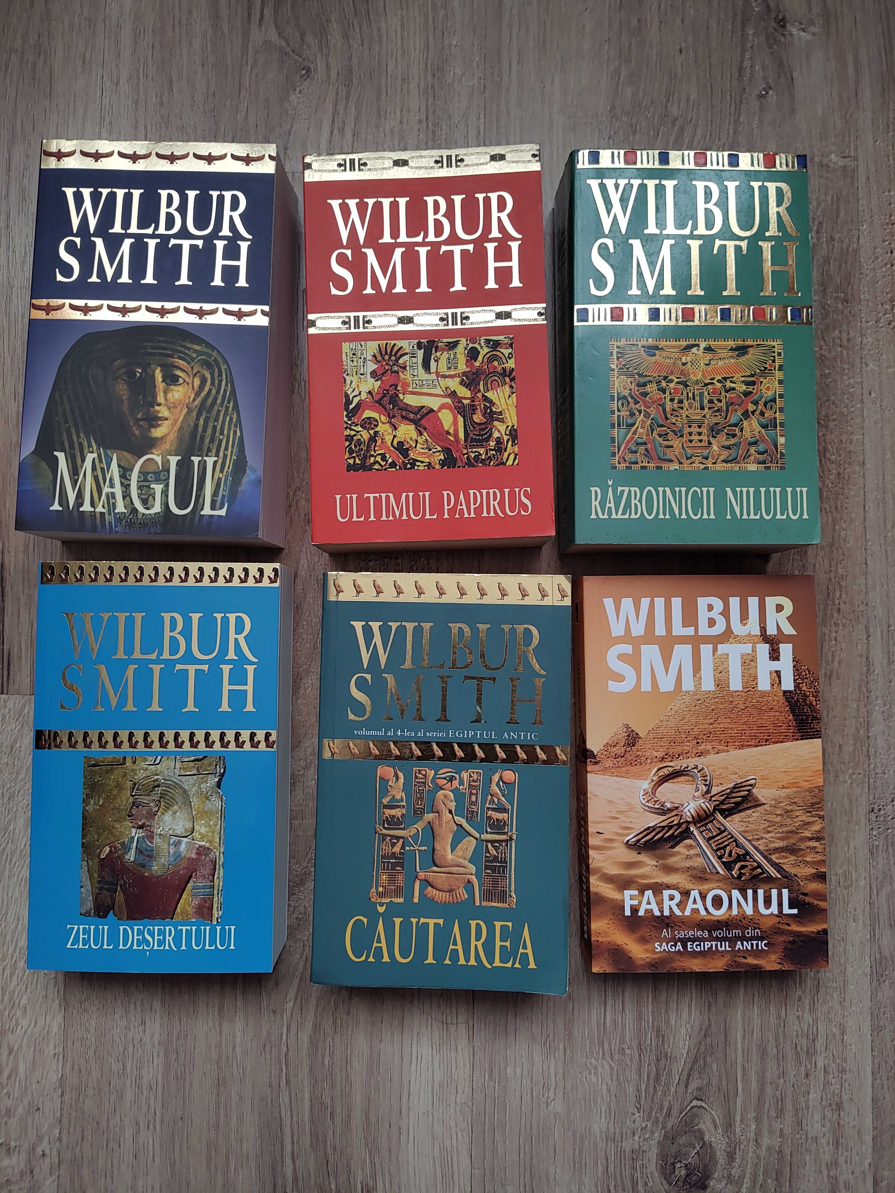 Wilbur Smith - seria Egiptul antic (6 titluri)