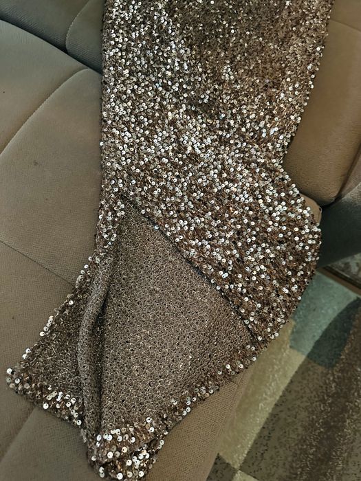 Вечерняя юбка в пайетках
