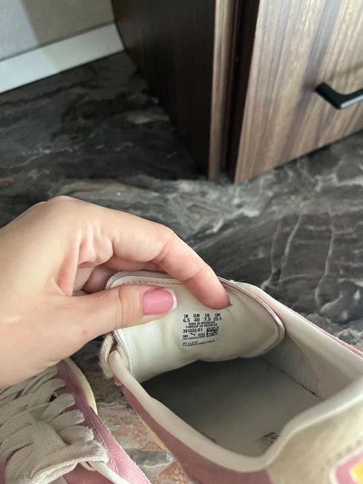 Pink puma suede adidas