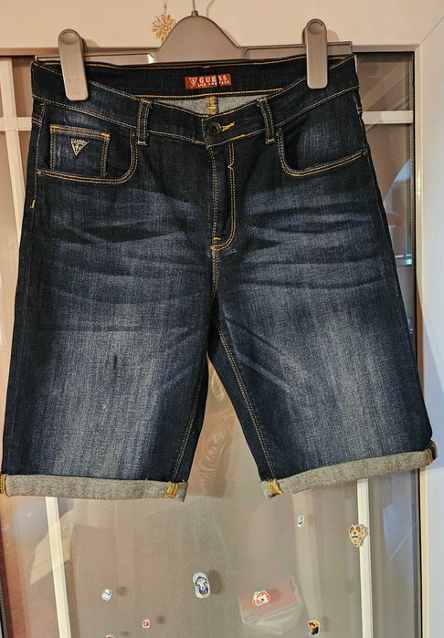 Guess Pantaloni scurti denim baieti/barbat