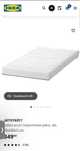 Saltea ikea 11 cm grosime pentru pătuț de 60x120