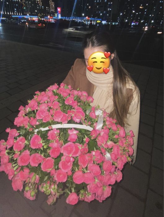 букет цветы срочно сатамын