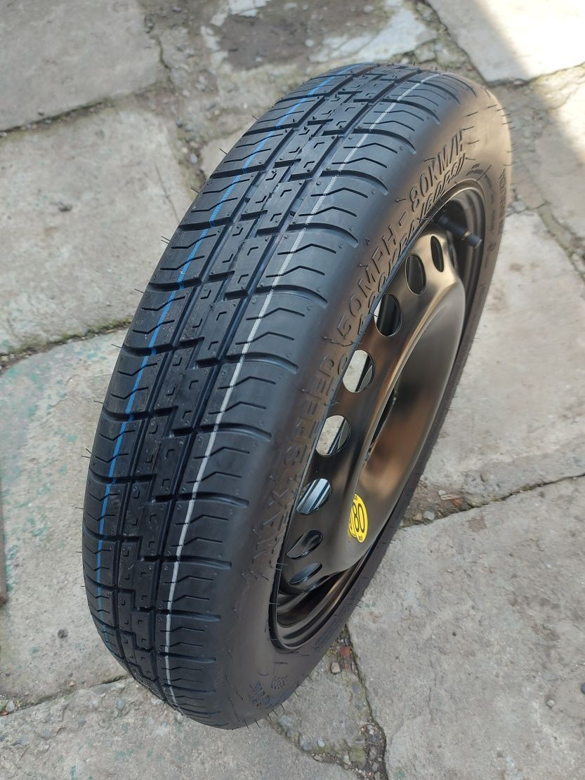 O rezervă slim Ford 125/70 R16 seria 4,50Bx16 ET25 - 5x108