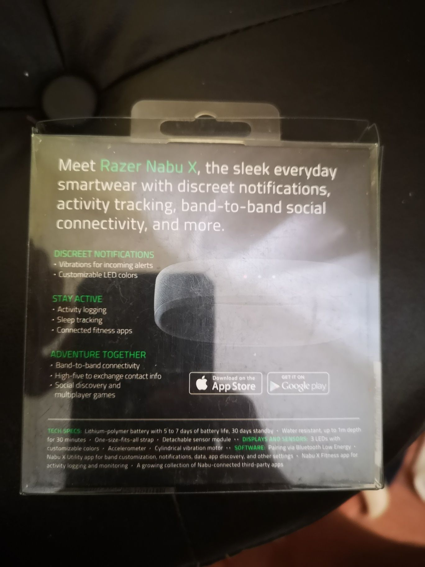 Продавам:Razer Nabu X samrtband