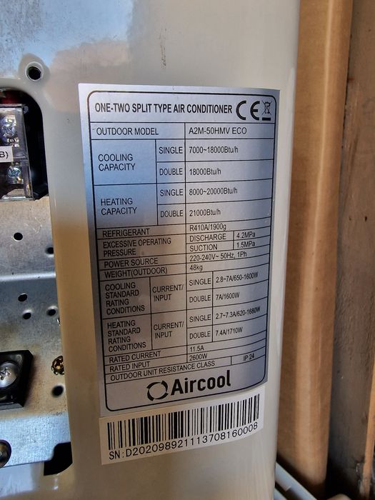 Aer condiționat 18000