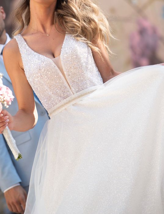 Сватбена рокля размер S