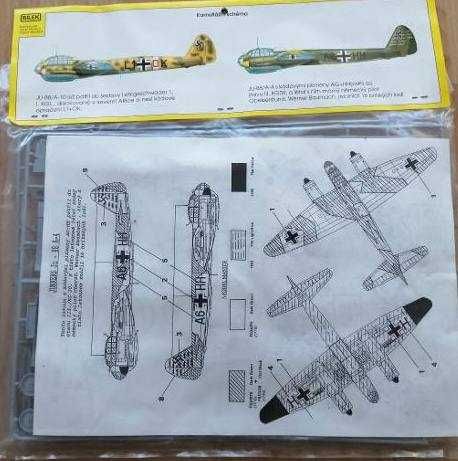 Сборная модель самолета Юнкерс Ju 88 (Bilek/Italery , 1:72). РАРИТЕТ