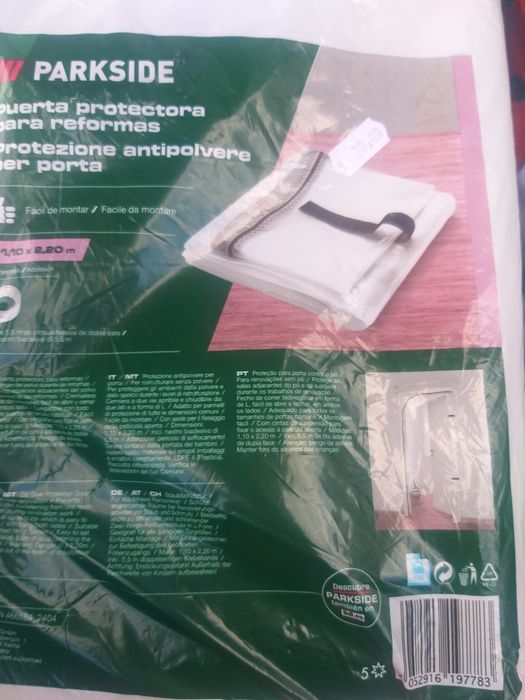Protectie antipraf usa Parkside