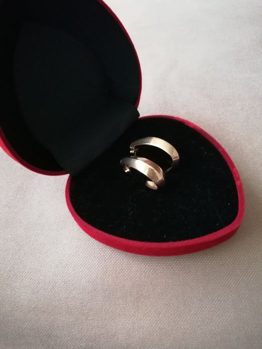 Cercei aur galben 14K