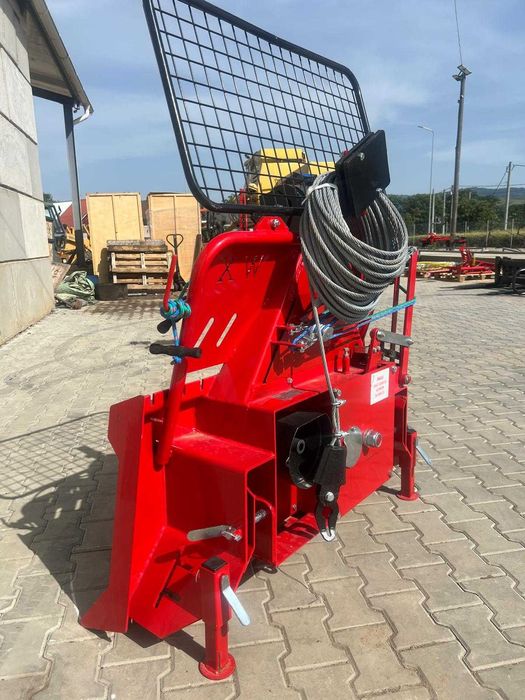 Горска лебедка Wirax KR4 – теглителна сила 4–6 тона (Нова) + видео