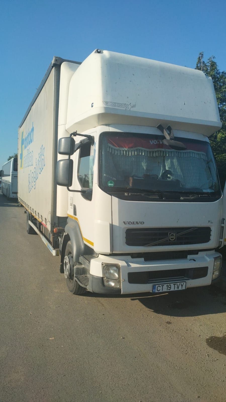 Volvo fl 280 ,16 tone,camion prelata!