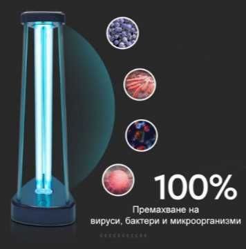 Противомикробна антивирусна UV лампа за дезинфекция