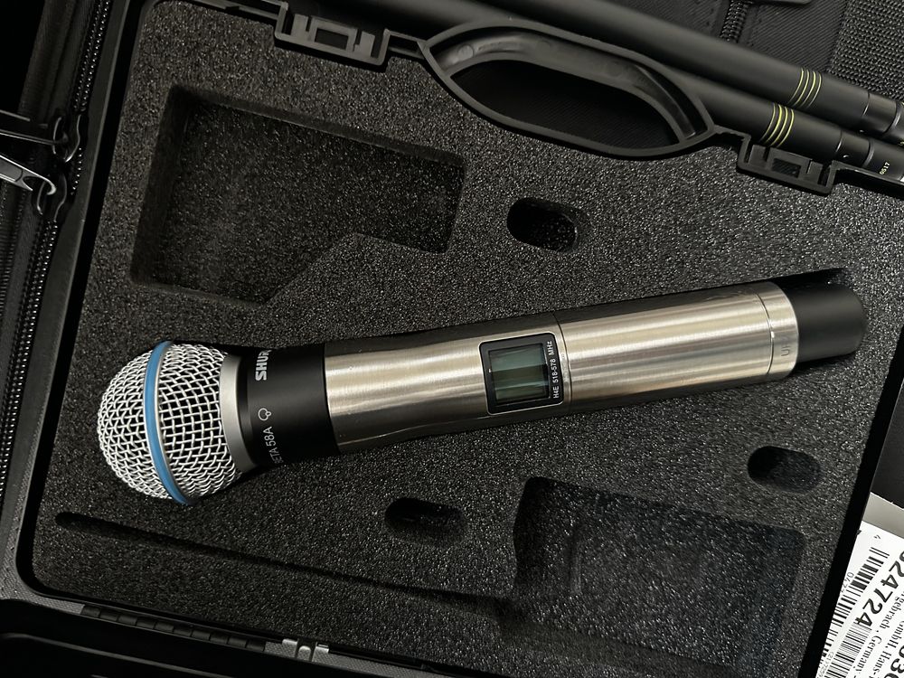 Shure Ur4S+ cu beta 58 A Nickel