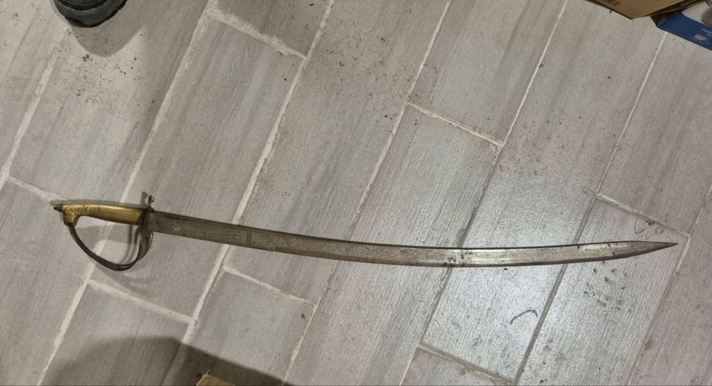 Стара индийска сабя - с кания