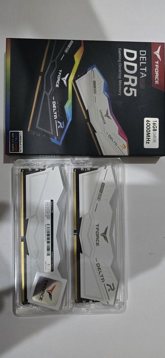 Озу ddr5 6000mhz T-FORCE DELTA RGB 16GB(8X2)
