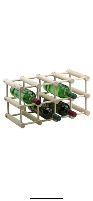 Rastel vin 12 sticle lem masiv netratat sau vopsit maro